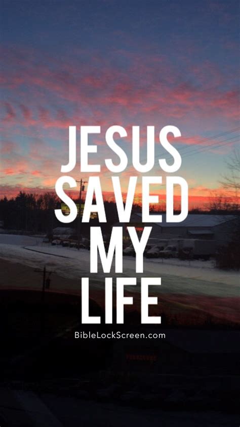 Jesus Saved My Life - Mobile Wallpaper - Tamil Christian Online