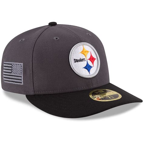 New Era Pittsburgh Steelers Graphite Made In America Low Profile ...