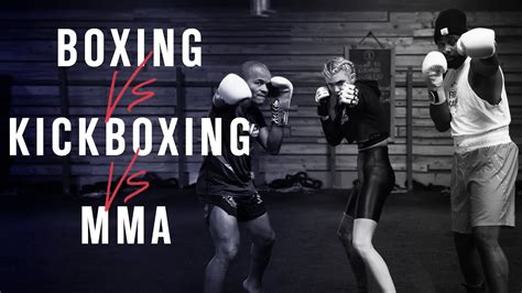 What is the main difference between Boxing, Kickboxing, & MMA? | FightCamp - YouTube