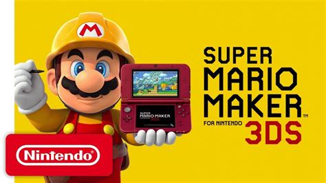 Super Mario Maker for Nintendo 3DS - Overview Trailer | Nintendo 3ds, Mario, Play super mario