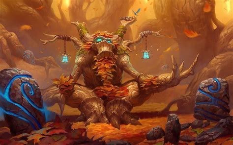 Download Hearthstone Ancient Of Lore Wallpaper | Wallpapers.com