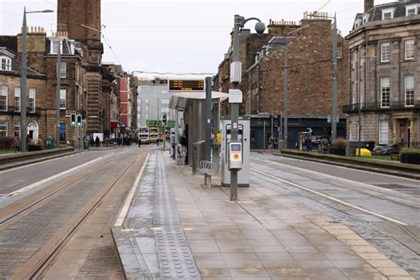 Edinburgh Trams: Tram Stop: West End - a photo on Flickriver