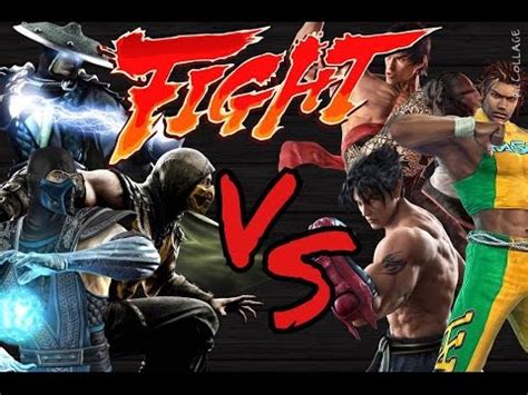 TEKKEN VS MORTAL KOMBAT - YouTube