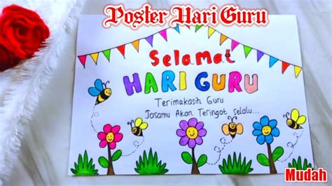 Contoh Poster Hari Guru Soakploaty - Riset