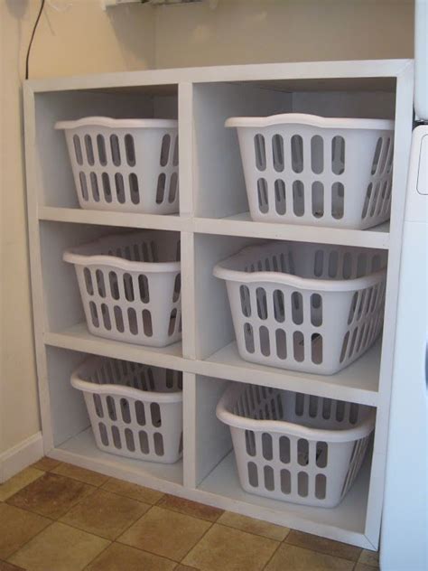 Laundry Room Basket Storage | Home Inspiration