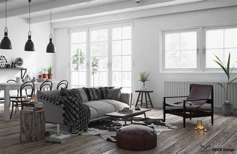 Norway House | Scandinavian Interior Design on Behance