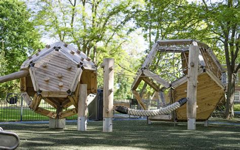 Playground Equipment - Climbing Frame No.4 | Climbing frame, Natural playground, Wooden playground