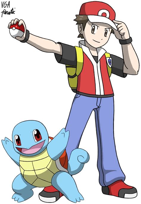 Pokemon Trainer Red by VGAfanatic on DeviantArt