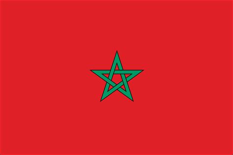 Morocco Flag - We Need Fun