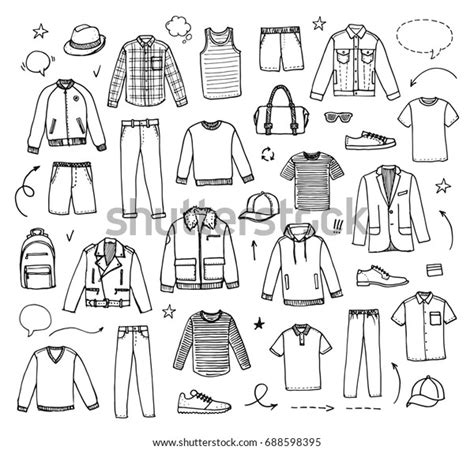 7,636 Mens Clothes Drawing Images, Stock Photos, 3D objects, & Vectors | Shutterstock