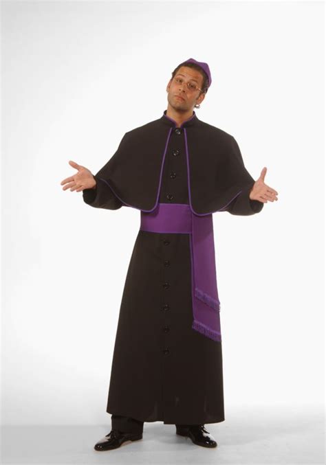 Bishop Costume, Adult Mens Religious Robes, Cardinal Outfit