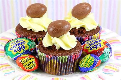 Cadbury Creme Egg Cupcakes