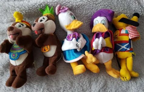 MCDONALDS 5 X DISNEYLAND PARIS 2000 Disney character toys DONALD, DAISY, PLUTO, £2.50 - PicClick UK