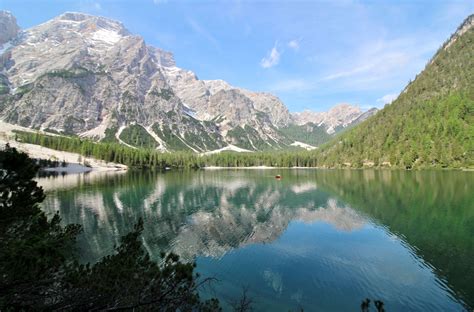 Lago di Braies,, Italy