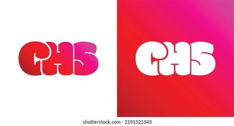 Chs Logo Branding Letter Vector Graphic Stock Vector (Royalty Free ...