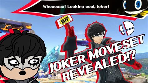 Joker's Smash Ultimate MOVESET REVEALED! - YouTube