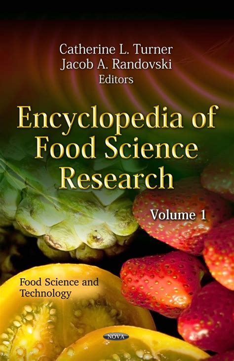 Encyclopedia of Food Science Research (3 Volume Set) – Nova Science Publishers