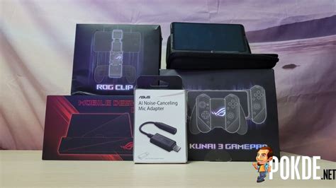 These Are All The ROG Phone 3 Accessories That You Can Get - Pokde.Net