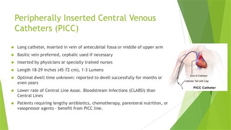 Central and PICC Line: Care and Best Practices