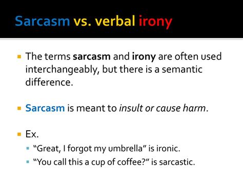 Irony and satire. - ppt download