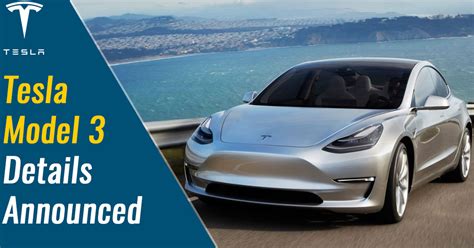 India-Bound Tesla Model 3 Details Announced | SAGMart.com