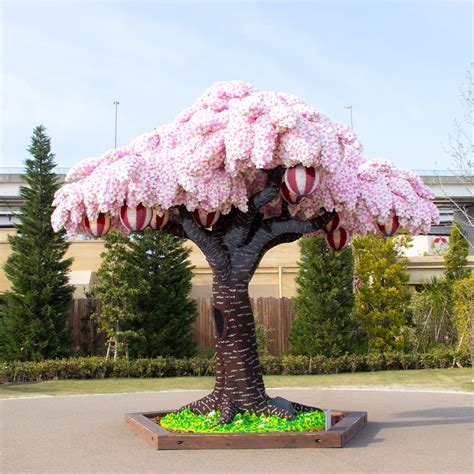 The World's Largest LEGO Cherry Blossom Tree Blooms in Japan — Colossal