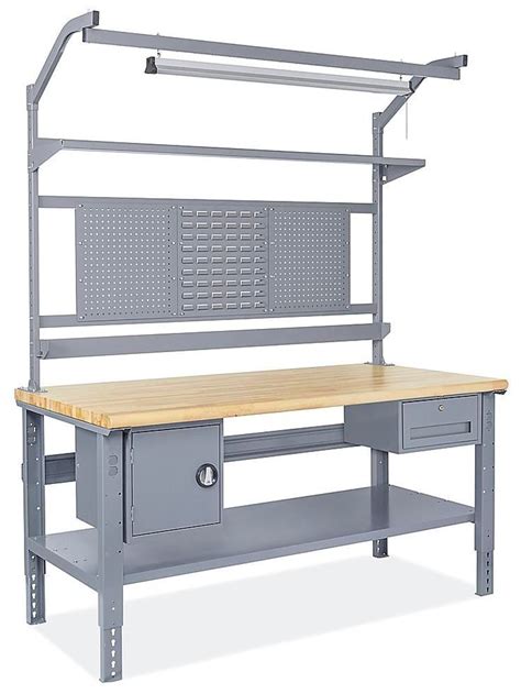 Workstations, Tool Workstations in Stock - ULINE | Furniture details design, Workstation ...