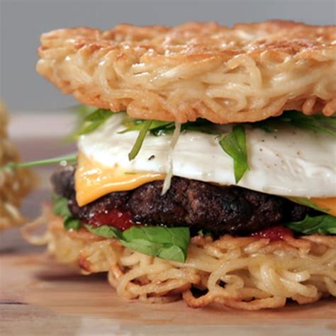 Ramen Burger Recipe | Video | POPSUGAR Food