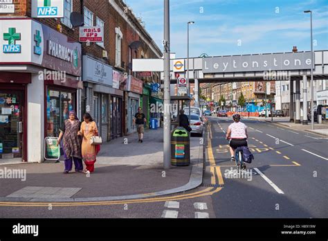 High Road Leytonstone in London, England United Kingdom UK Stock Photo ...