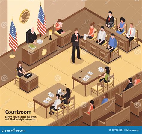 Courtroom Royalty-Free Stock Photography | CartoonDealer.com #24108815