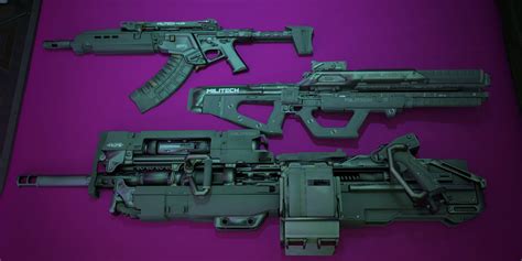 Cyberpunk 2077 Weapons for Genesis 9 Pt 3 by Adventfather on DeviantArt