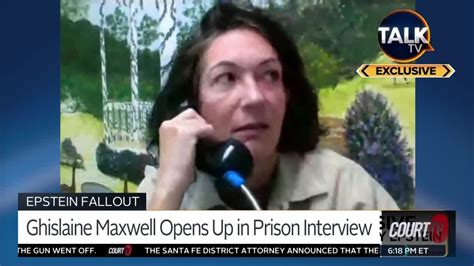 Ghislaine Maxwell Opens Up in Prison Interview | Court TV Video