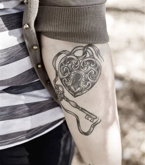 61 Impressive Lock and Key Tattoos