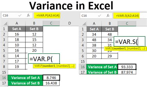 Top 17 how to calculate variance in excel 2022