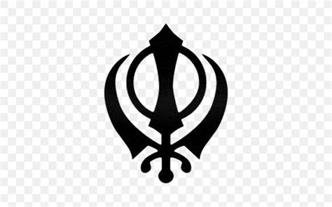 Khanda Sikhism Religion Symbol, PNG, 512x512px, Khanda, Black And White, Brand, Guru Gobind ...