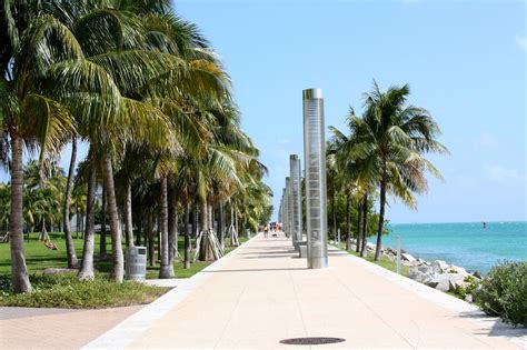 My favorite park: South Pointe Park, Miami Beach,Florida