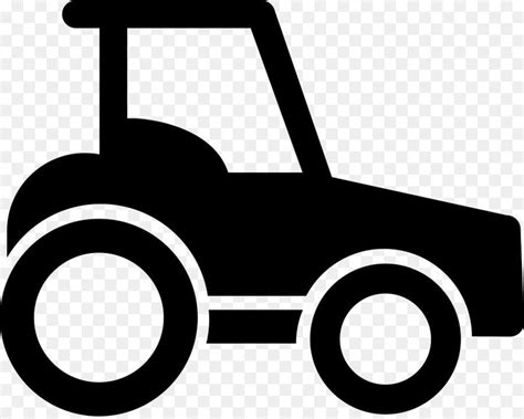 White Tractor Logo - LogoDix