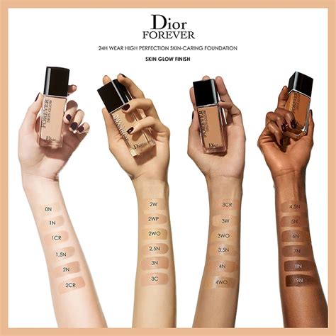 Dior Dior Forever Skin Glow 24H Wear Radiant Perfection Foundation Dupes & Swatch Comparisons