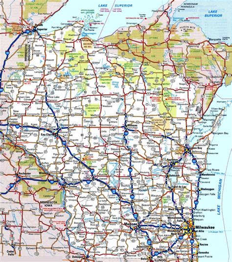 Printable State Road Maps - Printable Maps