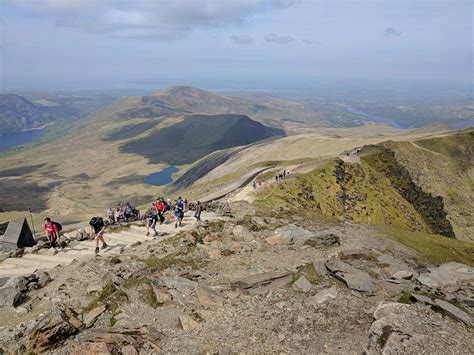 Paths up Snowdon in Order of Difficulty | Hints and Tips for Climbing ...