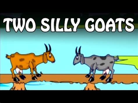 Two Silly Goats | Short Fables | English Animated Moral Story For Kids ...