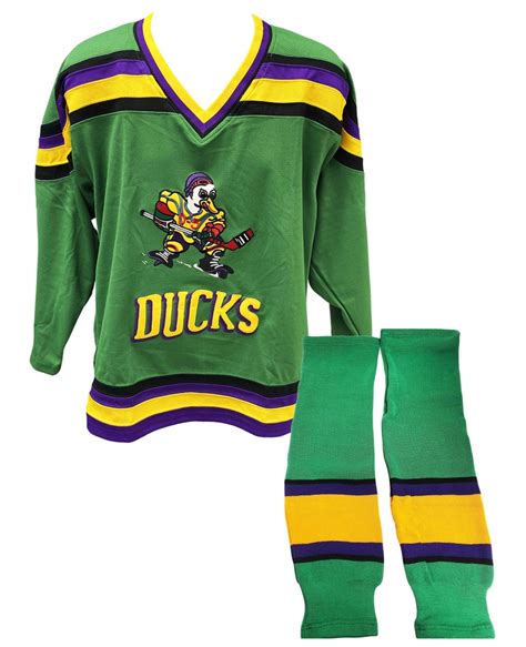 Ducks Hockey Uniform Adult Costume