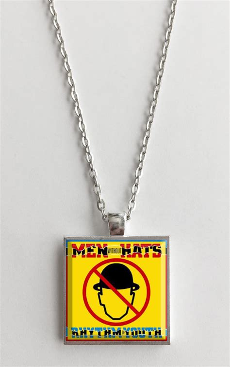 Men Without Hats - Rhythm of Youth - Album Cover Art Pendant Necklace ...