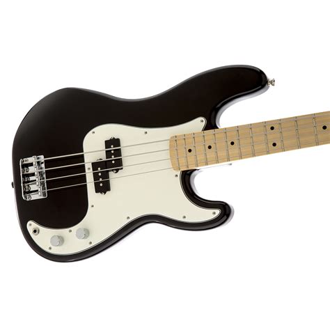 Fender Standard Precision Bass MN Black « Electric Bass Guitar