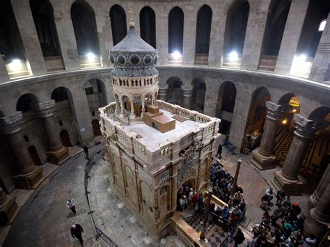 Jesus's 'tomb' in Jerusalem reopens for Easter crowds after nine-month restoration project | The ...