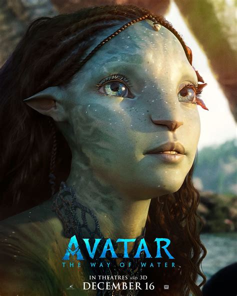 Avatar 2 Character Posters Show Stunning Looks At New & Returning Cast