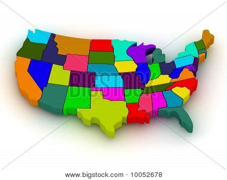 Map Usa Image & Photo (Free Trial) | Bigstock