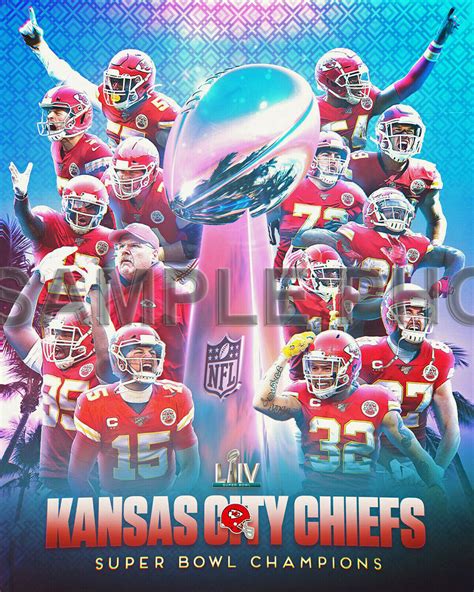 Kansas City Chiefs 2019 Super Bowl Champions Composite 8x10 Photo | eBay