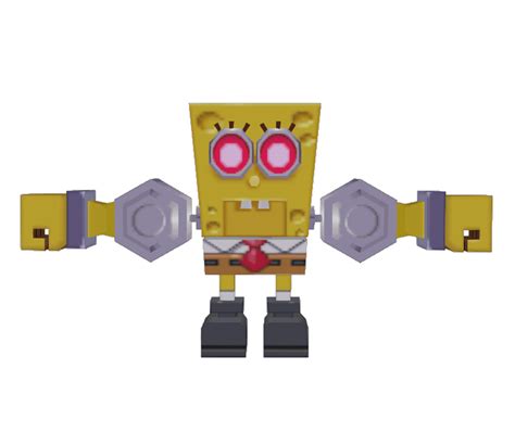 DS / DSi - Nicktoons: Attack of the Toybots - Robot SpongeBob - The Models Resource