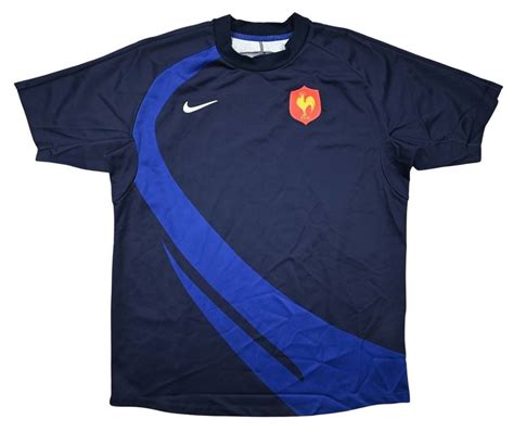 FRANCE RUGBY SHIRT L Rugby \ Rugby Union \ France | Classic-Shirts.com